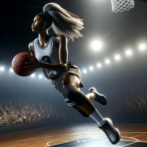 Basketball player scoring career-high