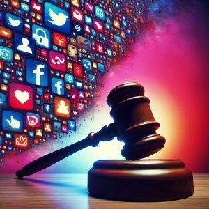 Social Media Sued: Legal Gavel