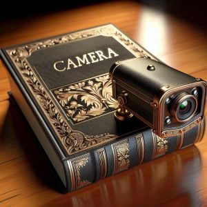 Hidden camera and law book