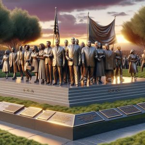Civil rights memorial tribute