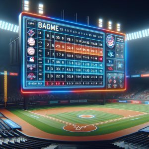 Baseball game schedule change