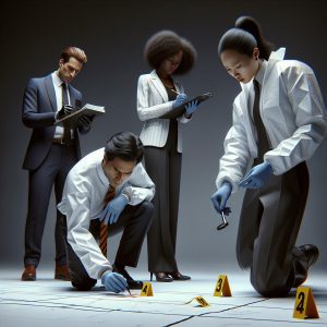 Crime scene investigation team
