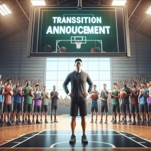 Coach transition announcement concept