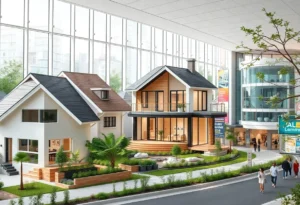 Overview of the exciting 2025 real estate market with homes and commercial properties