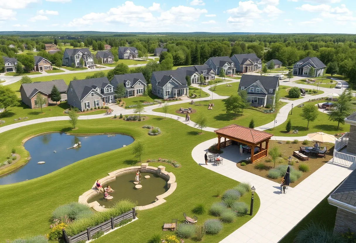 Rendering of Cresswind Senior Living Community