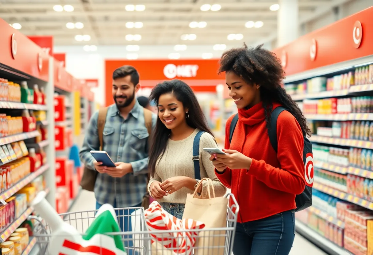 Visual representation of Target's innovative marketing strategy in 2025.