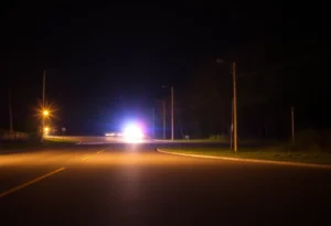 Tragic Car Crash Scene