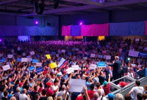 Crowd at Trump rally in Washington, D.C.