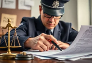 Police investigation on financial fraud