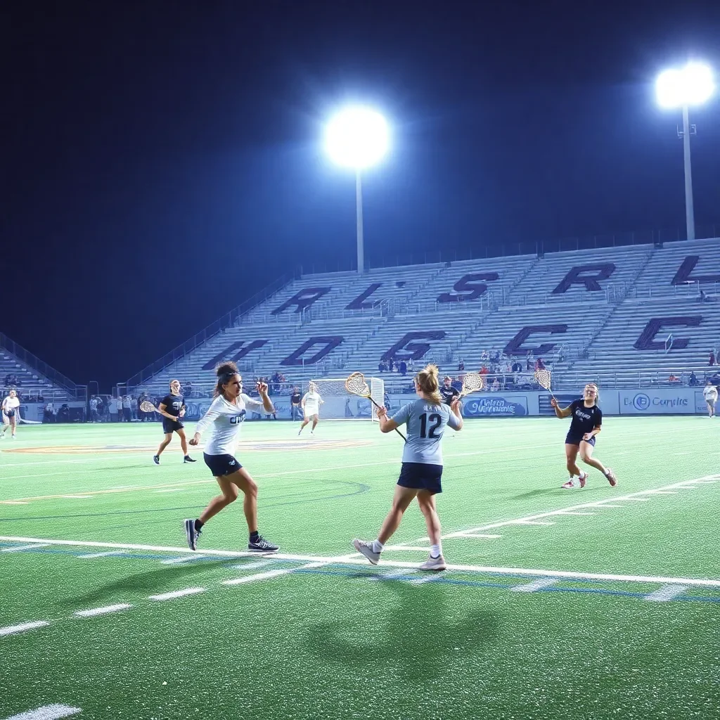 Charlotte Women's Lacrosse secures their first-ever road win with a 17-8 victory over Winthrop, led by standout Kylie Gioia's 9 points.