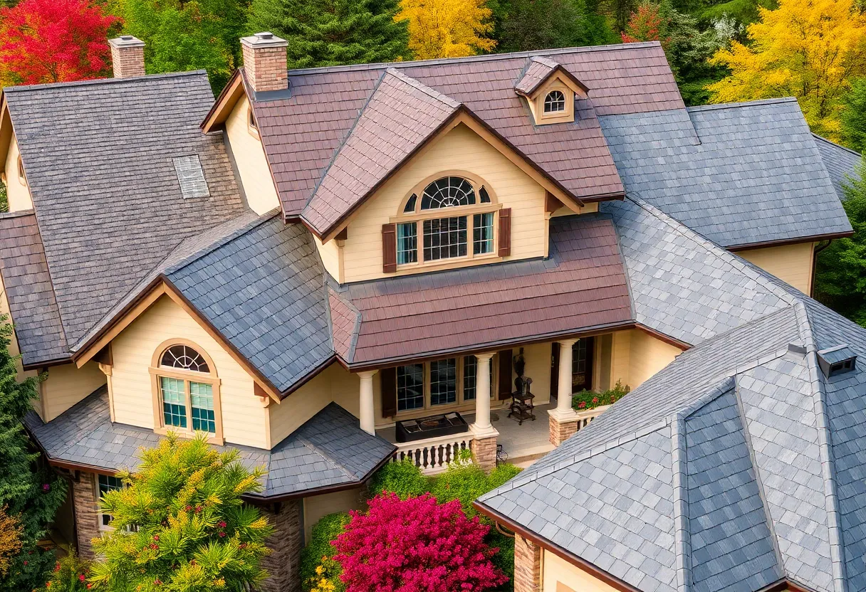 Different roofing styles for homes