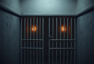 An empty prison cell symbolizing justice and mortality.