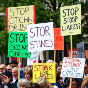 Residents of Rock Hill protest against Trump and Musk, rallying for change and community voice in politics. Discover their powerful message.