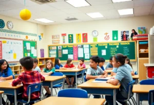 Students engaged in learning at Royal Live Oaks Academy