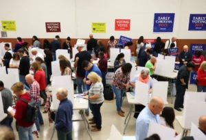 South Carolina Early Voting Scene