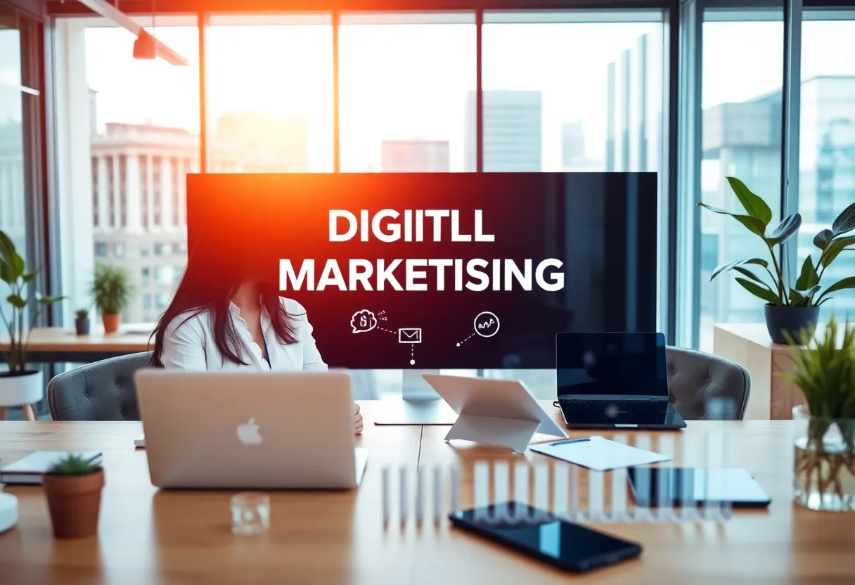 Representation of AdLift and Liqvd Asia partnership in digital marketing.