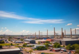 Greenville Manufacturing Landscape