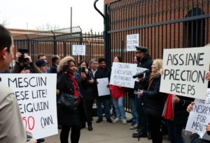 Firing Squad Execution Protest