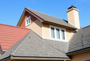 A reinforced roof using durable materials to protect against hail damage.