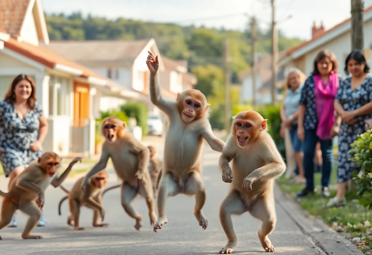 Yemassee Monkey Escape Antics