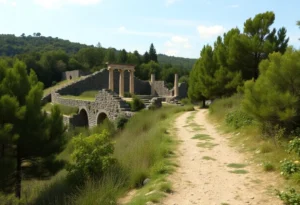 Ruins of Carhartt Mansion in Rock Hill, SC
