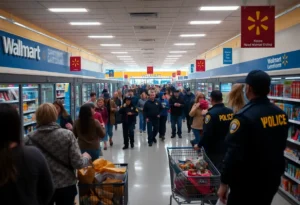 Chaos at Walmart Lancaster