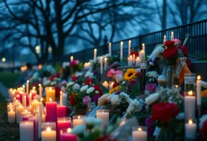 Community Memorial for Chesterfield County Accident