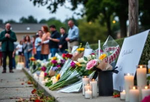 Memorial for Greenville Shooting Victim