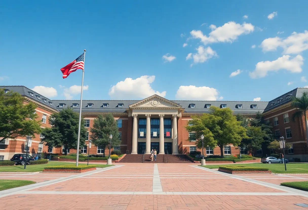 Harvard University campus illustrating educational independence