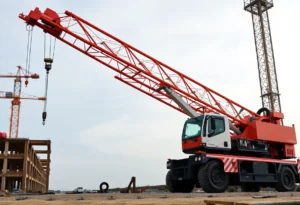 Manitowoc Crane at Work