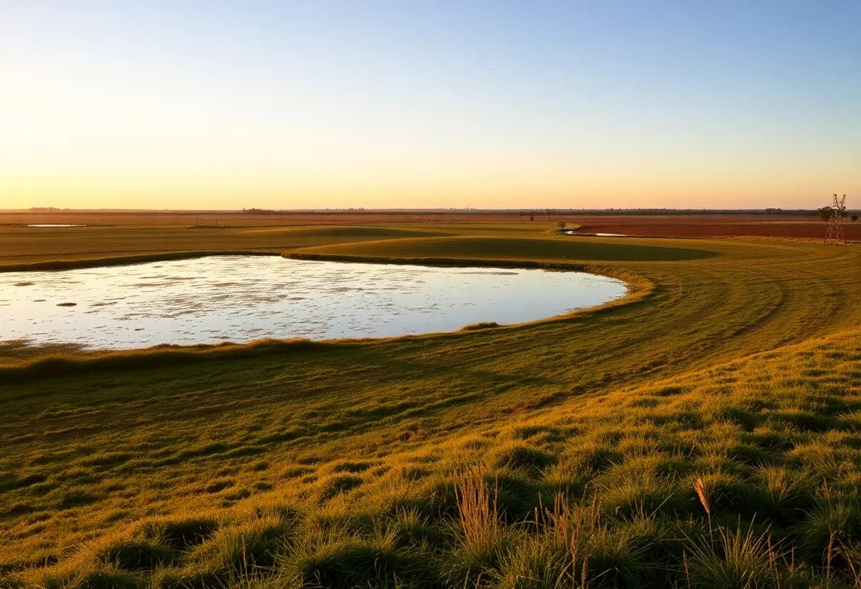 Tranquil farm landscape in Neergabby, WA