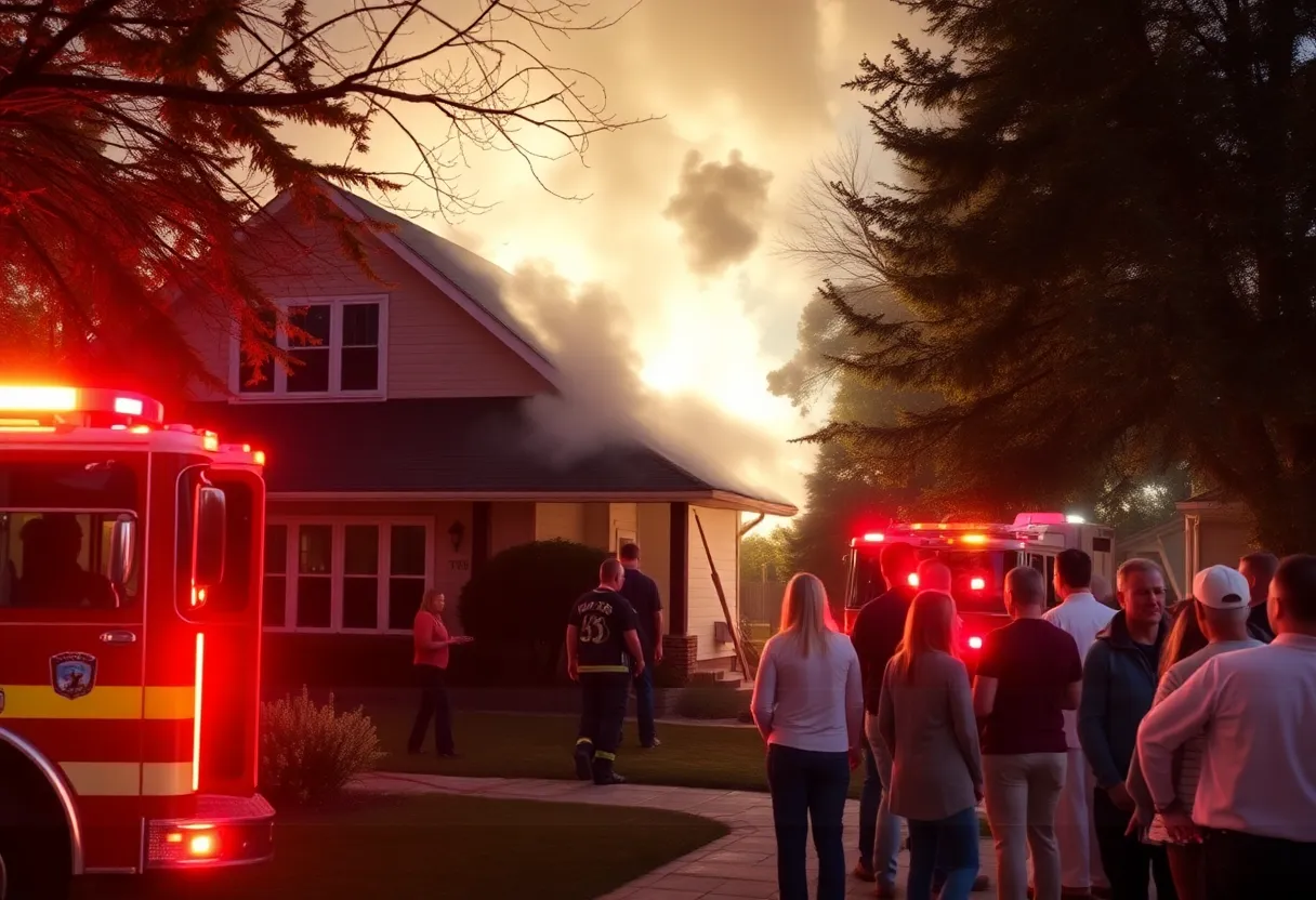 Burned building in Rock Hill after fire incident