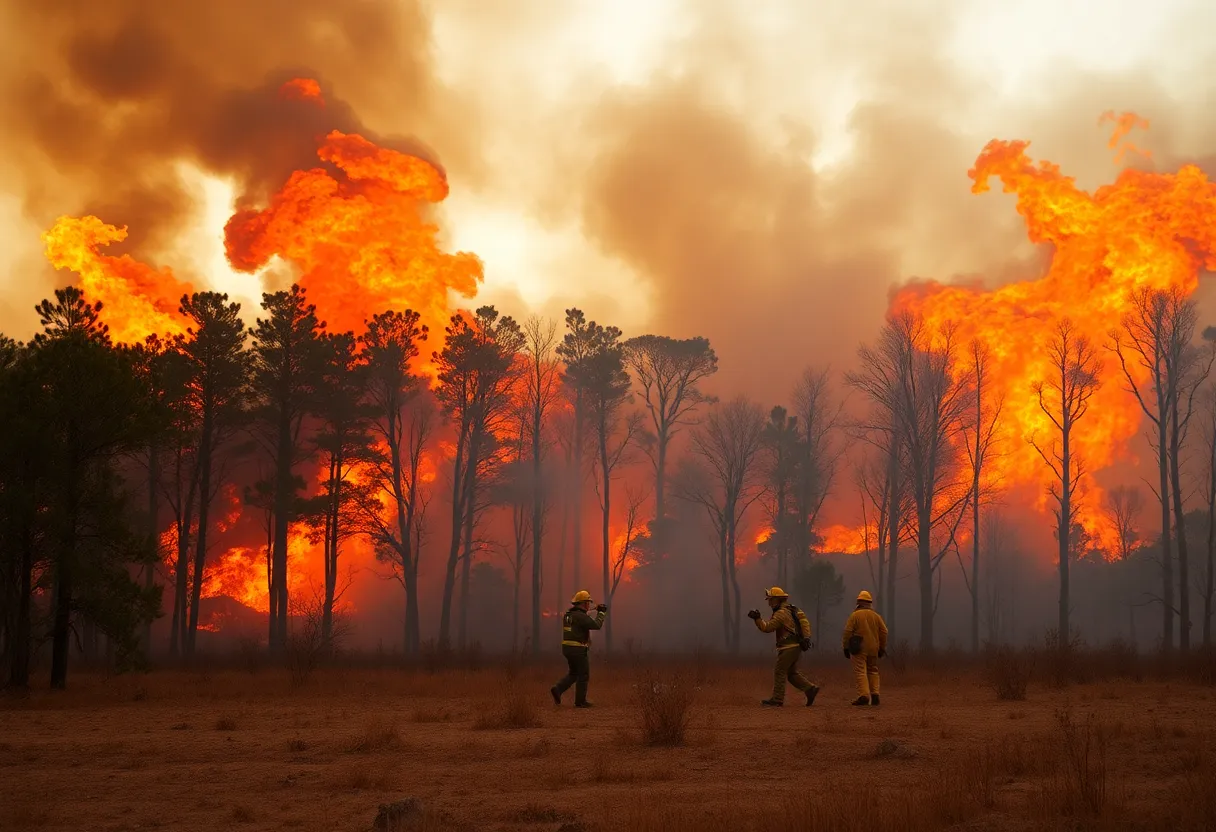 South Carolina Wildfires Response