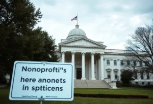 Illustration depicting the investigation of Hope Florida Foundation