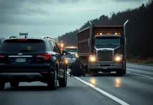 I-95 Crash Scene
