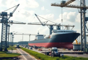Newport News Shipbuilding Facility in Goose Creek