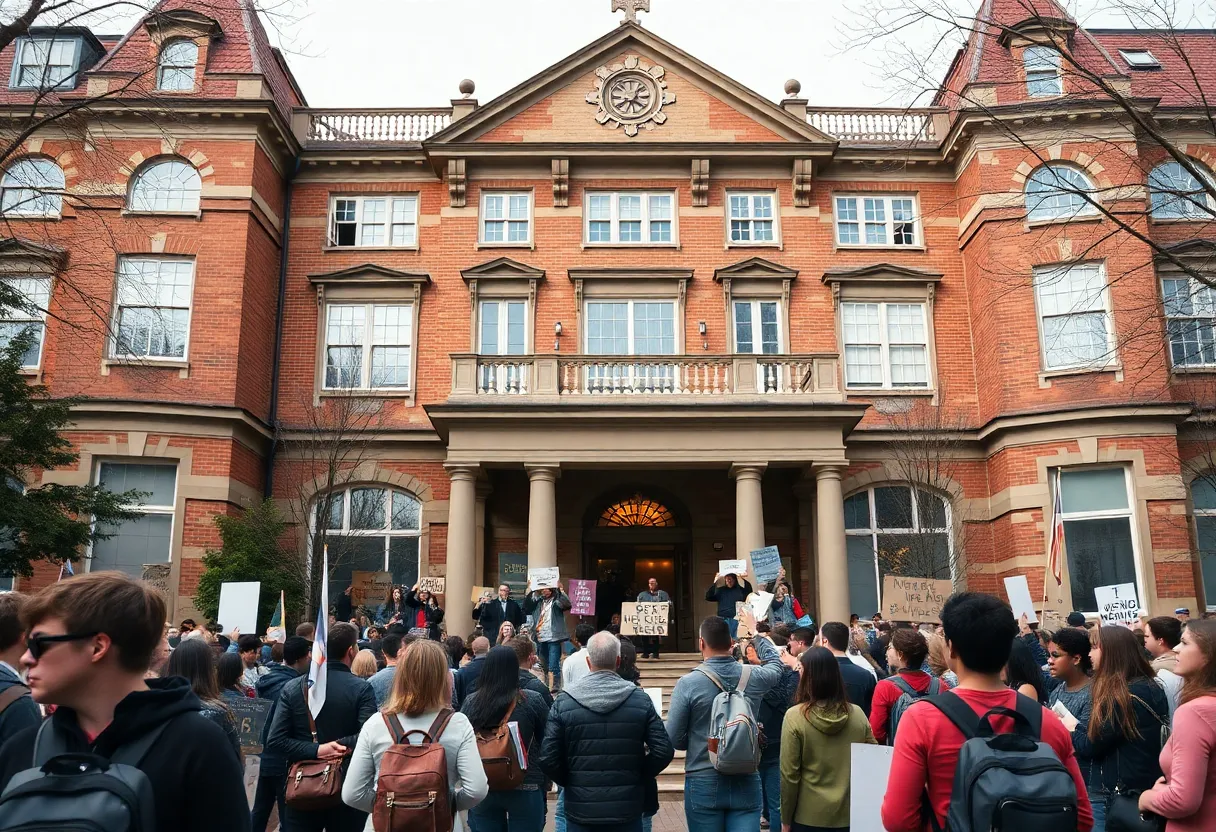 Newly opened district office in Sellers House at Winthrop University