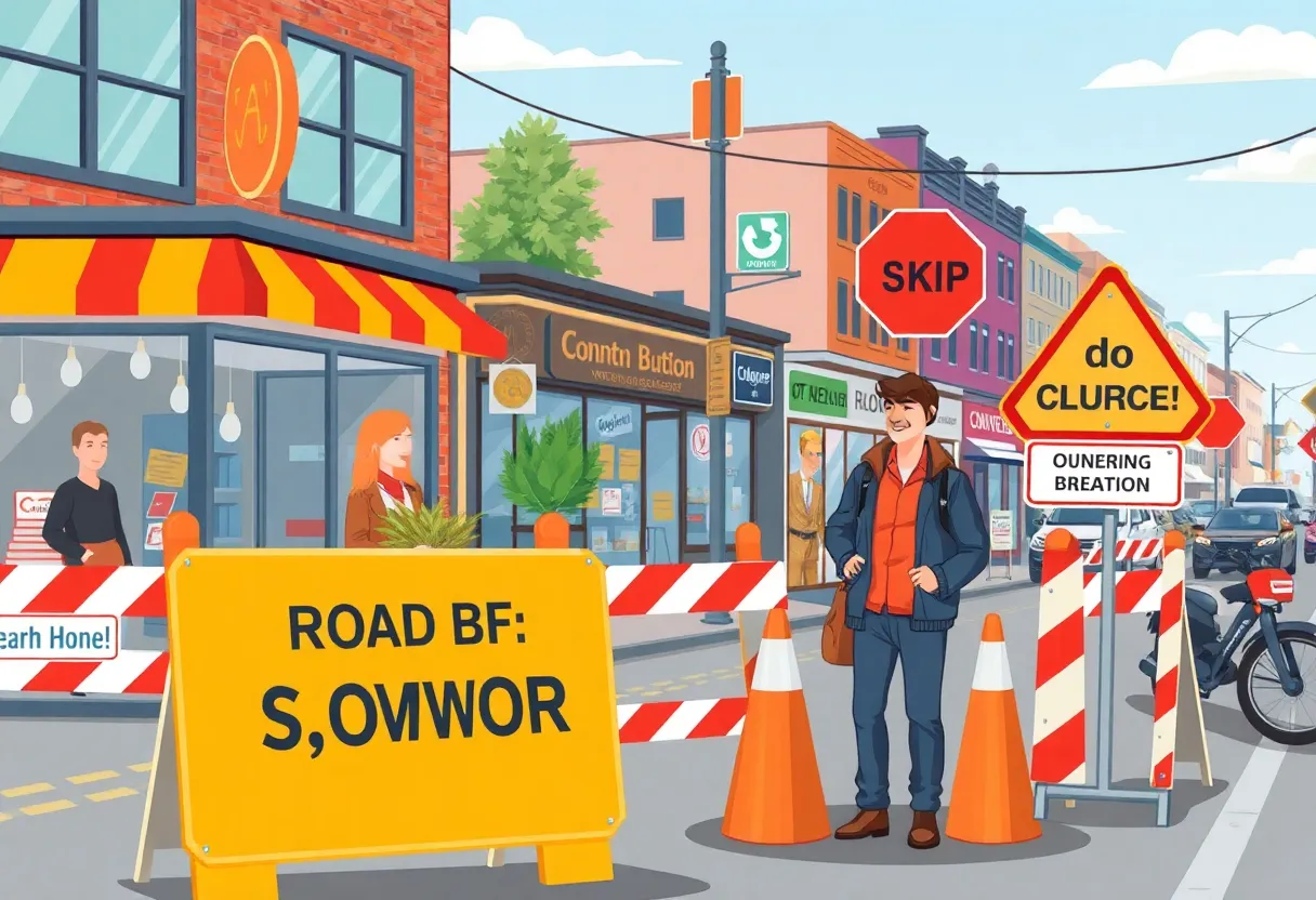 Small Business Owners Struggling with Construction Delays