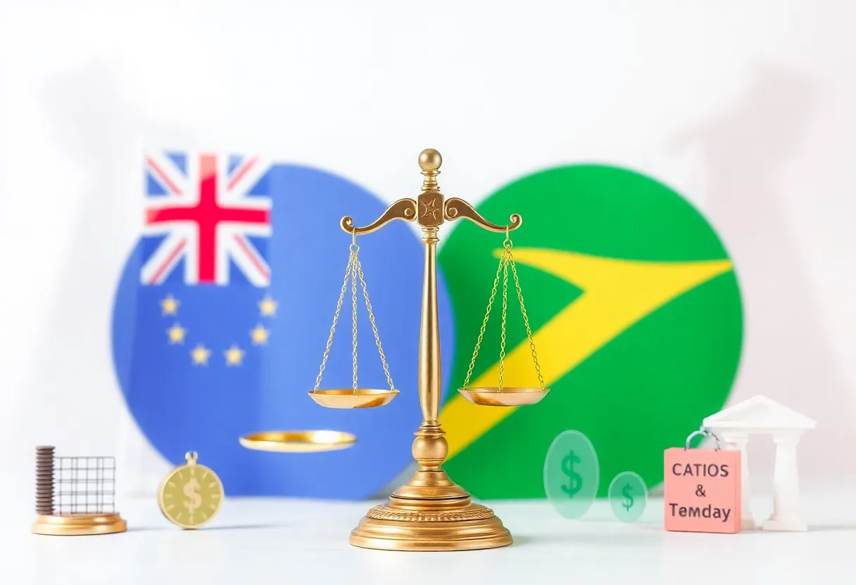 U.S. China Trade Agreement Visual Representation