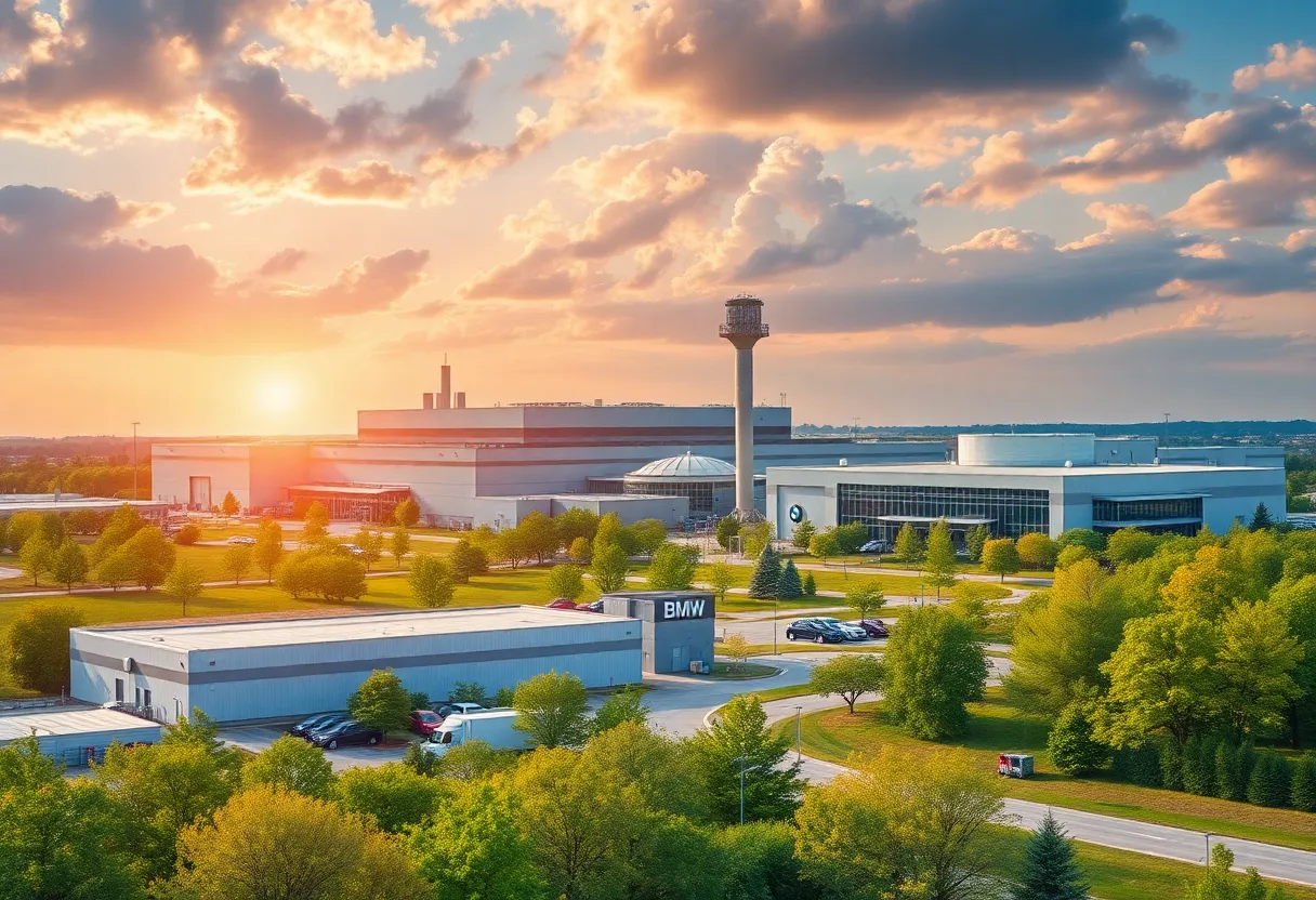 BMW and Mercedes-Benz Factories in South Carolina