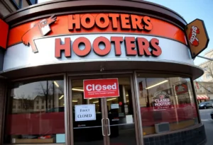 Closed Hooters Restaurant