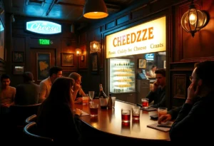 Interior of Elisie’s Speakeasy Bar in Rock Hill, SC