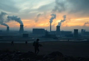 Military presence around damaged nuclear facility in Iran