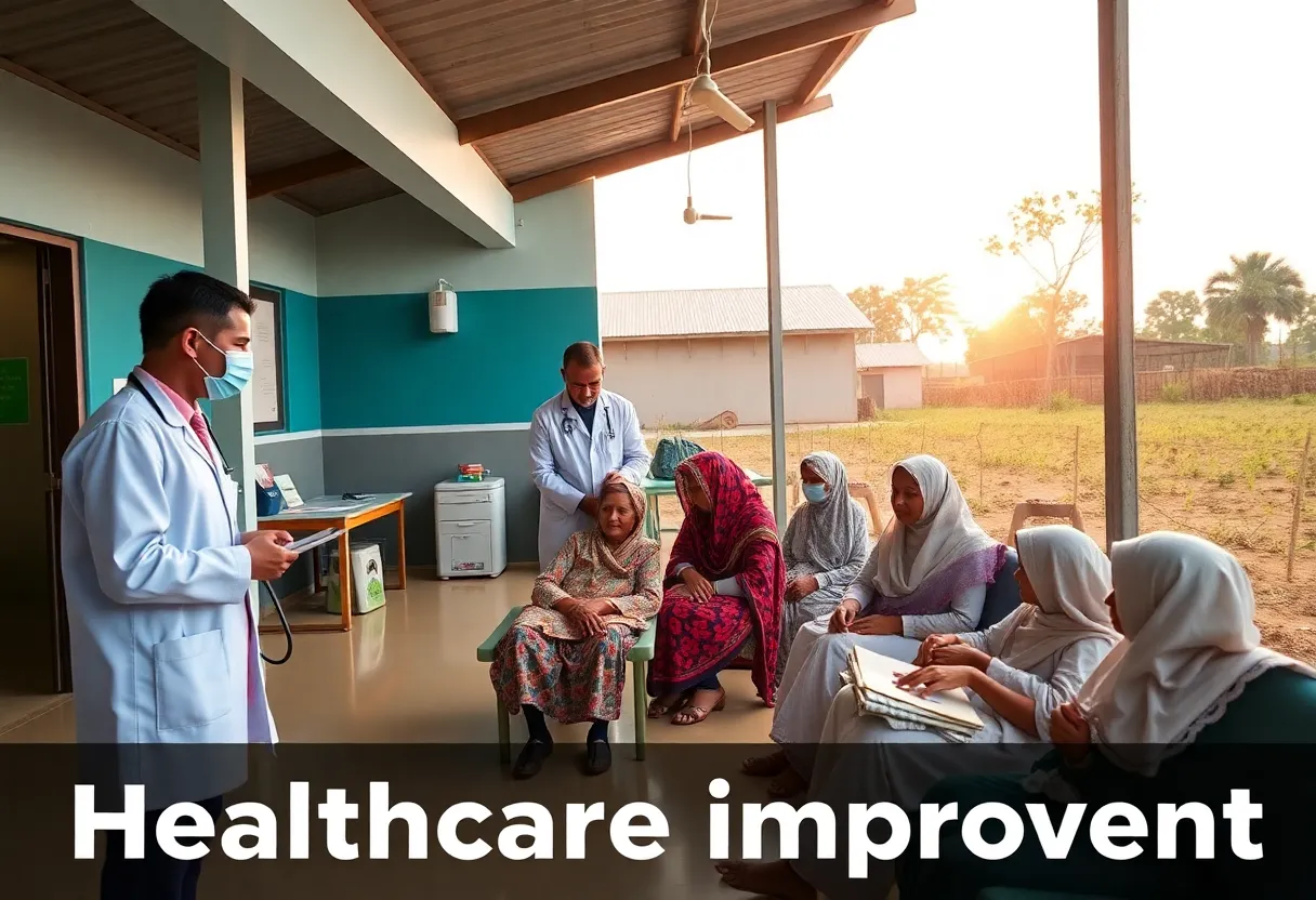 Resident physicians providing care in a rural medical facility