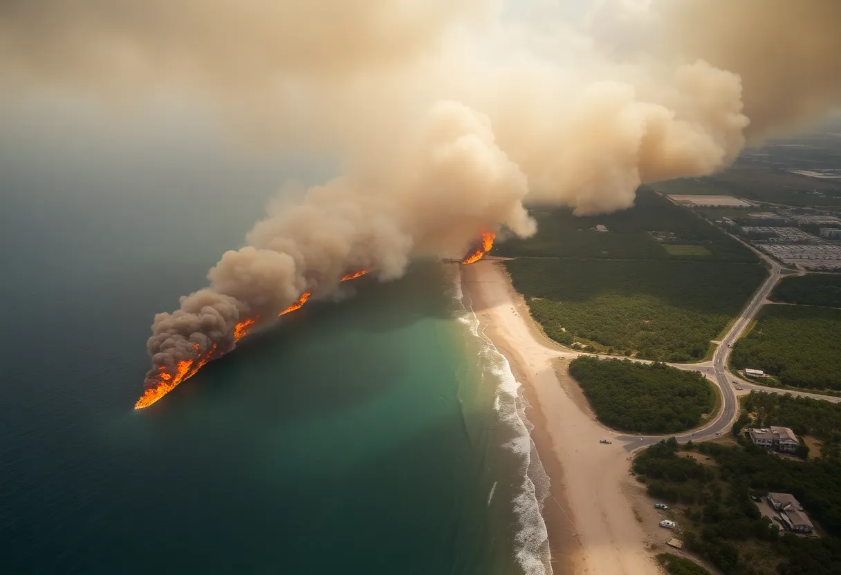 Wildfires in North Carolina