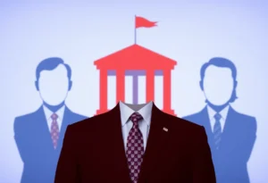 Conceptual image representing the launch of a new political party.