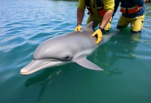 Rescue of Bottlenose Dolphin in Bluffton
