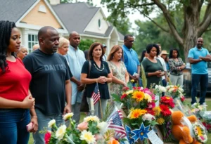 Community Gathering After Tragedy