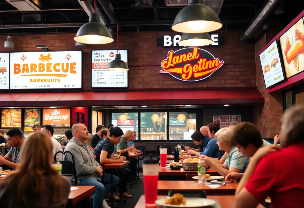 Dickey's Barbecue Restaurant Ambience