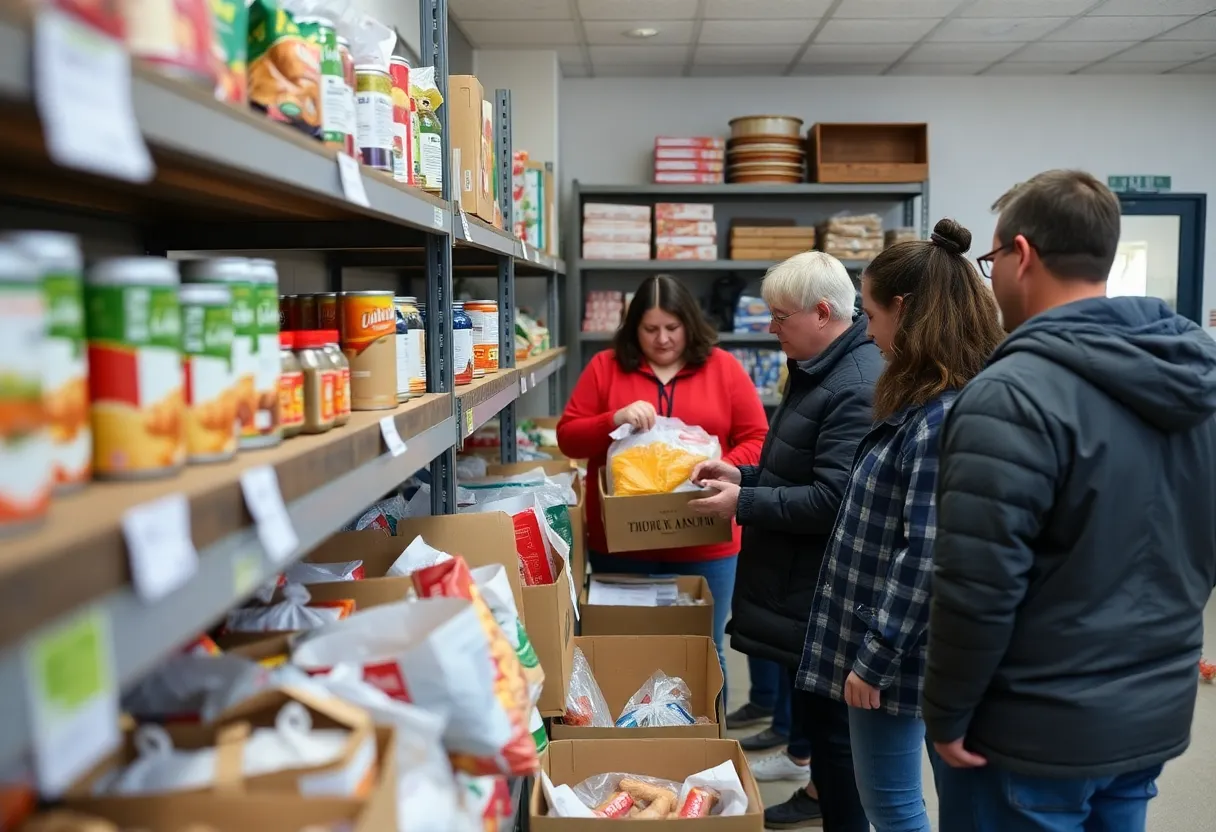 Community food pantry in Rock Hill supporting families